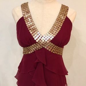 Arden B. Sequin blouse